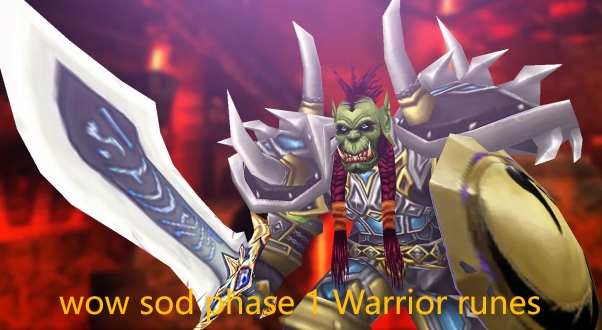 wow sod phase 1 warrior runes